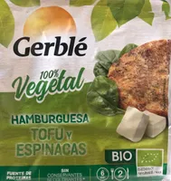 100% Vegetal HAMBURGUESA TOFU Y ESPINACAS