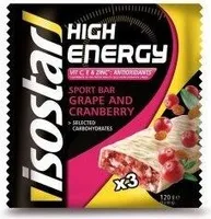 Barras High Energy Antioxidante Cranberry Isostar (pack 3)