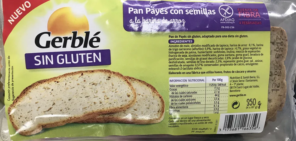 Pain de campagne aux graines