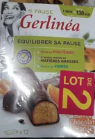 Gerlinéa Ma Pause Barres chocolat orange les 2 boites de