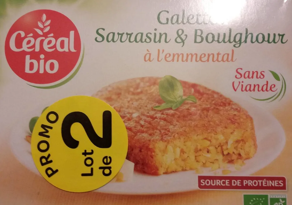 Galettes Sarrasin & Boulghour a l'Emmental