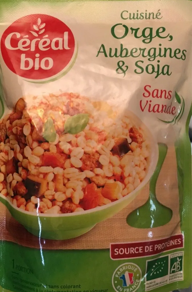 Orge, Aubergines et Soja