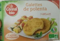 Galettes de polenta nature