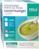 Milical LCD Velouté Poireaux Pommes De Terre 4 Sachets Repas