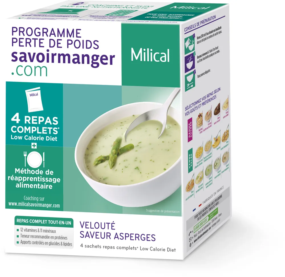Milical LCD - Velouté aux asperges