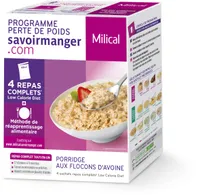 Milical LCD Porridge Aux Flocons D'avoine 4 Sachets Repas
