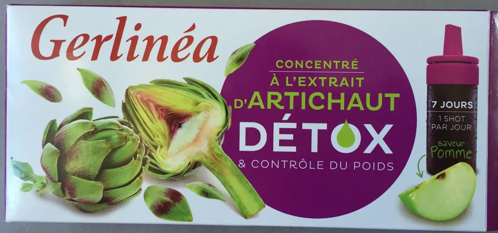 Concentré à l'extrait d'artichaut DÉTOX