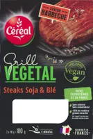 Steaks soja & blé saveur barbecue