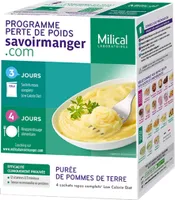 Milical Programme Perte De Poids Purée De Pommes De Terre