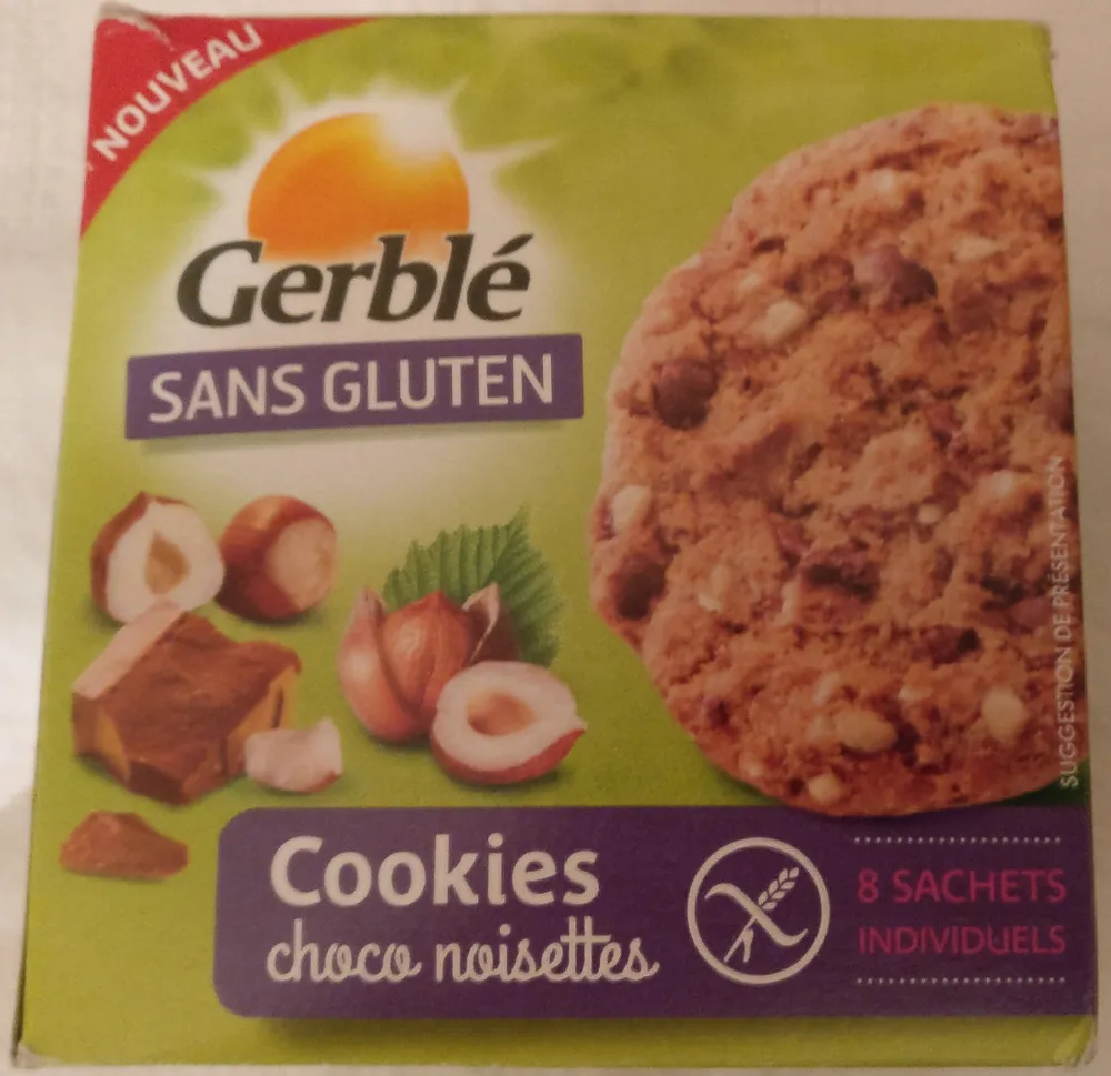 Cookies choco noisettes