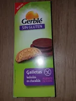 Galletas bañadas en chocolate sin gluten