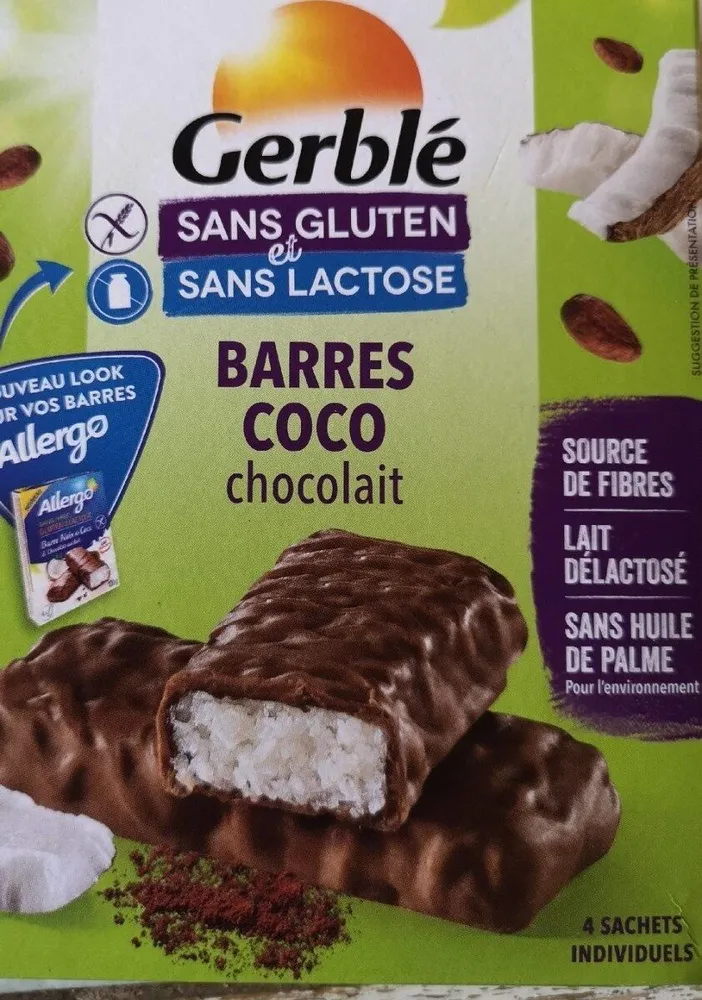 Barre Noix de Coco et Chocolat au Lait