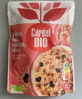 Quinoa soja tomate et olive