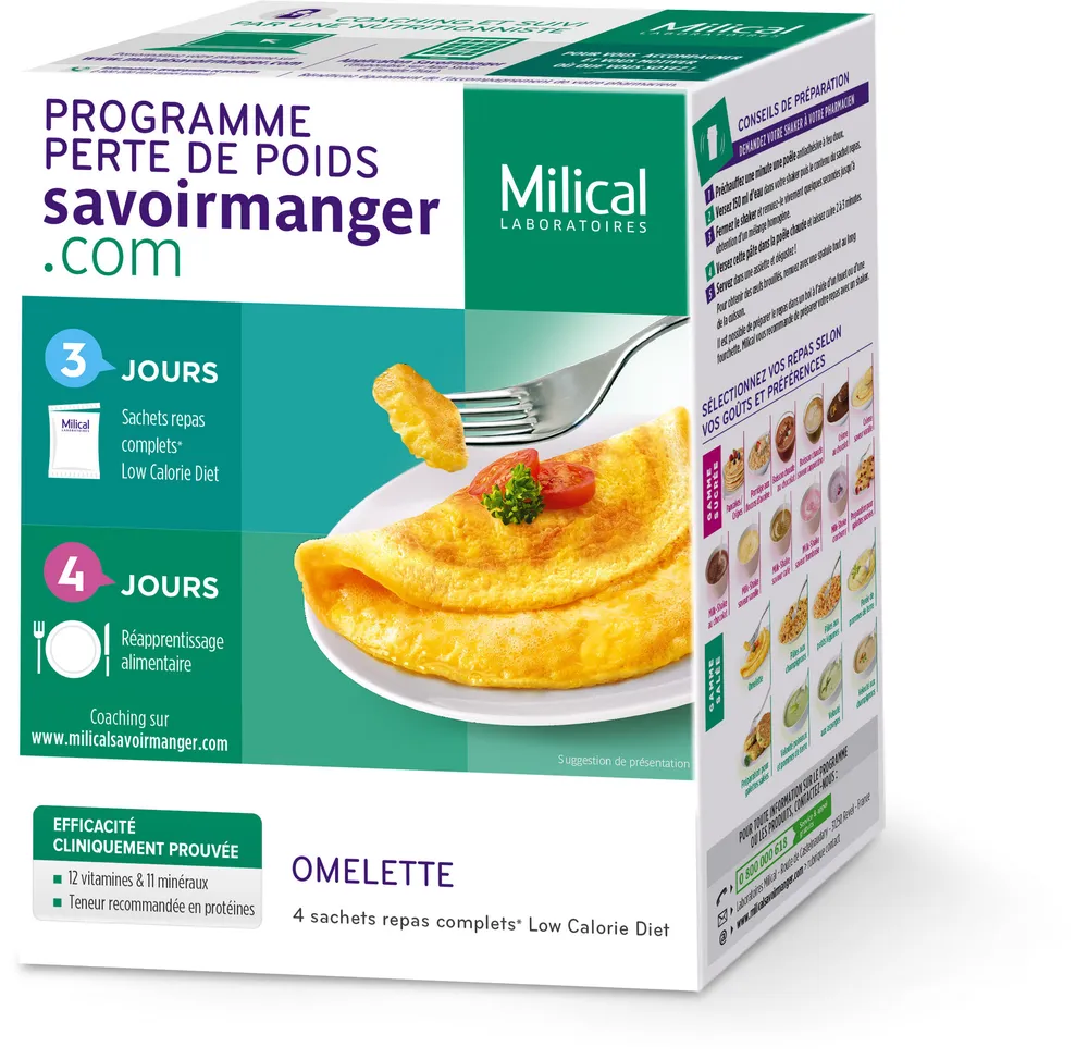 Milical LCD - Omelette