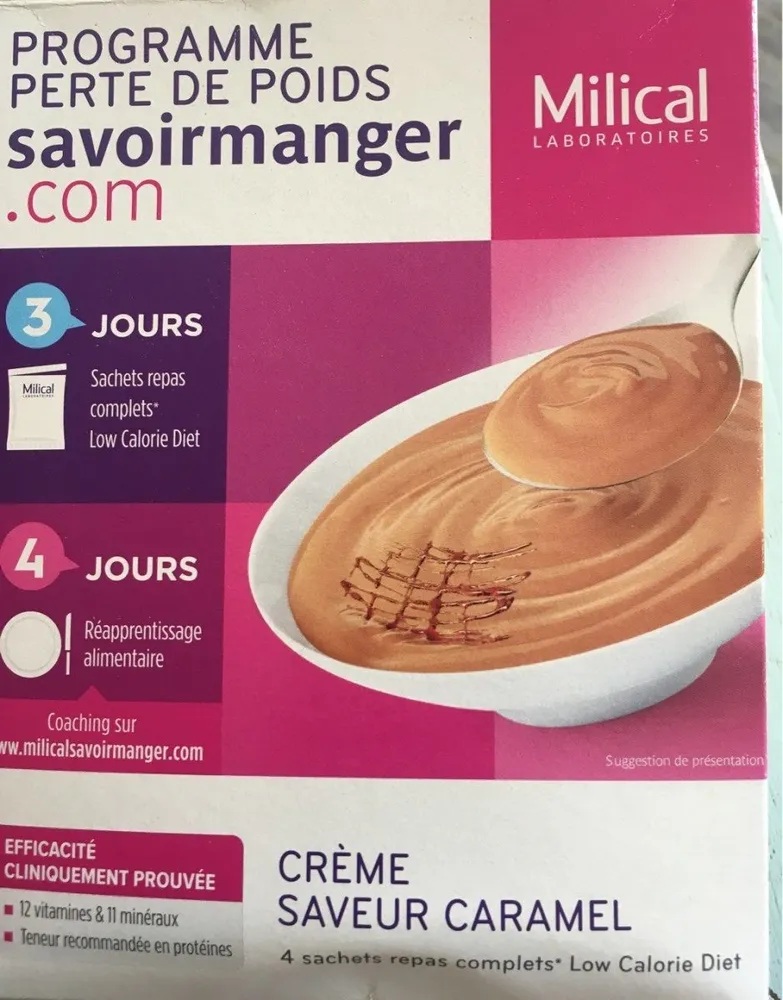 Milical LCD - Crème Au Caramel