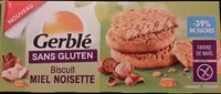 Biscuit Miel Noisette sans gluten
