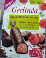 Encas équilibré Barre saveur Chocolat Framboise