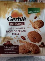Intégral - Mini cookies noix de pécan millet