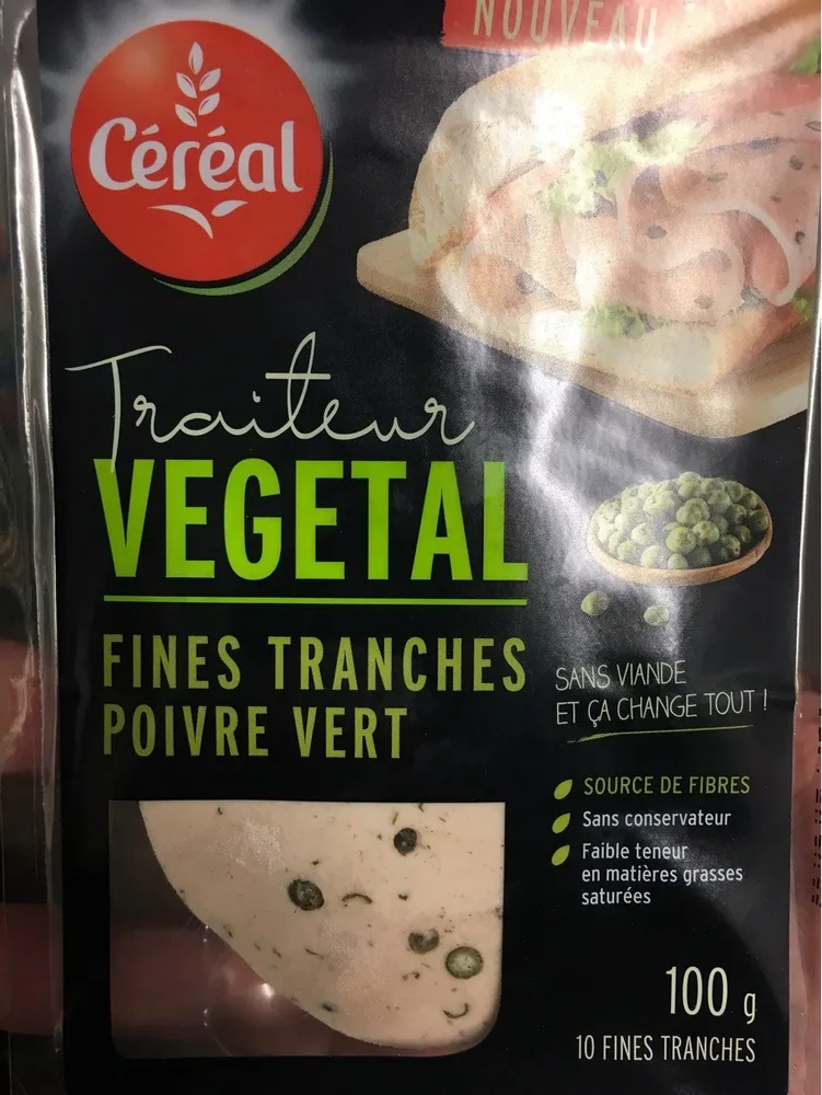 Tranches Végétal Poivre Vert