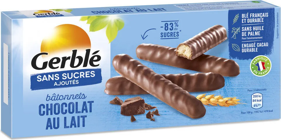 Batônnets au chocolat
