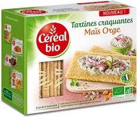 Tartines craquantes Maïs orge