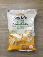 Mini Galette Maïs Riz Saveur Fromage Basilic