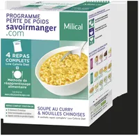 Milical LCD - Soupe au Curry & Nouilles Chinoises