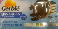 Galette riz chocolat noir