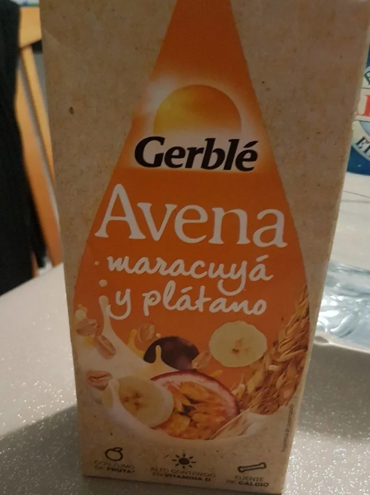 Bebida De Avena Con Maracuyã¡ Y Plã¡tano Gerblé