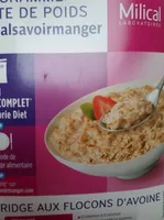 Repas complet porridge flocons d'avoine