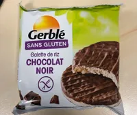 sans gluten galette de riz chocolat noir