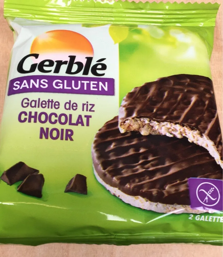 Galette de riz chocolat noir