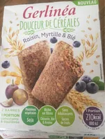 Douceur de céréales raisin myrtille blé
