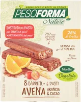 Nature barrette = pasti avena arancia & cacao