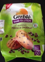 Gerblé - Gluten and Lactose Free Madeleines Chocolate Chips, 210g (7.5oz)