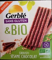 Croustillant sésame chocolat bio