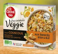Les Cuisinés Veggie - Couscous aux émincés soja & blé