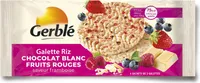 Galette Riz Chocolat blanc Fruits rouges