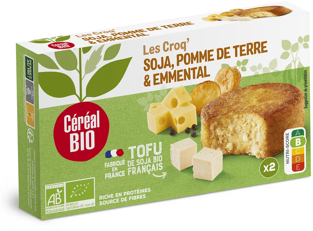 Croq' Soja, Pomme de terre & Emmental