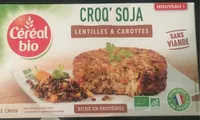 Croq'soja - lentilles & carottes