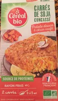 Carrés de soja patate douce et citron confit