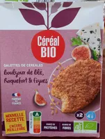 Galettes boulgour de blé, roquefort, figues