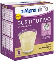 Batido sustitutivo sabor vainilla