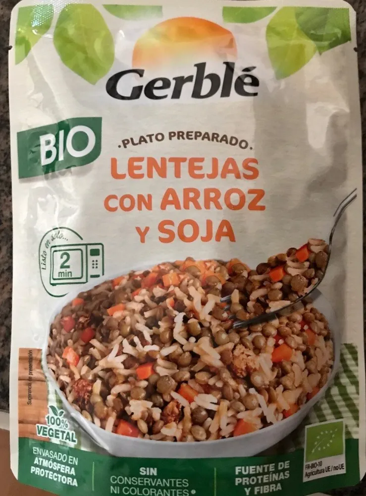 Lentejas con Arroz y Soja