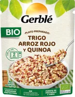 Bio plato preparado trigo rojo y quinoa ecológico
