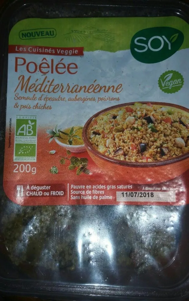 Poêlée méditerranéenne