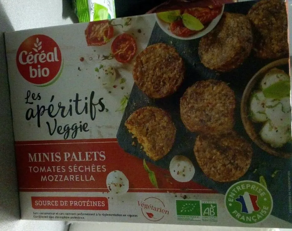 Mini palets tomates séchées mozzarella