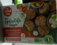 Mini palets tomates séchées mozzarella