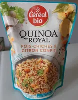 Quinoa royal - Pois-chiches & citron confit