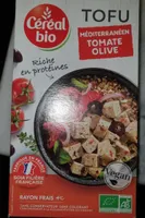 Tofu méditerranéen tomate olive
